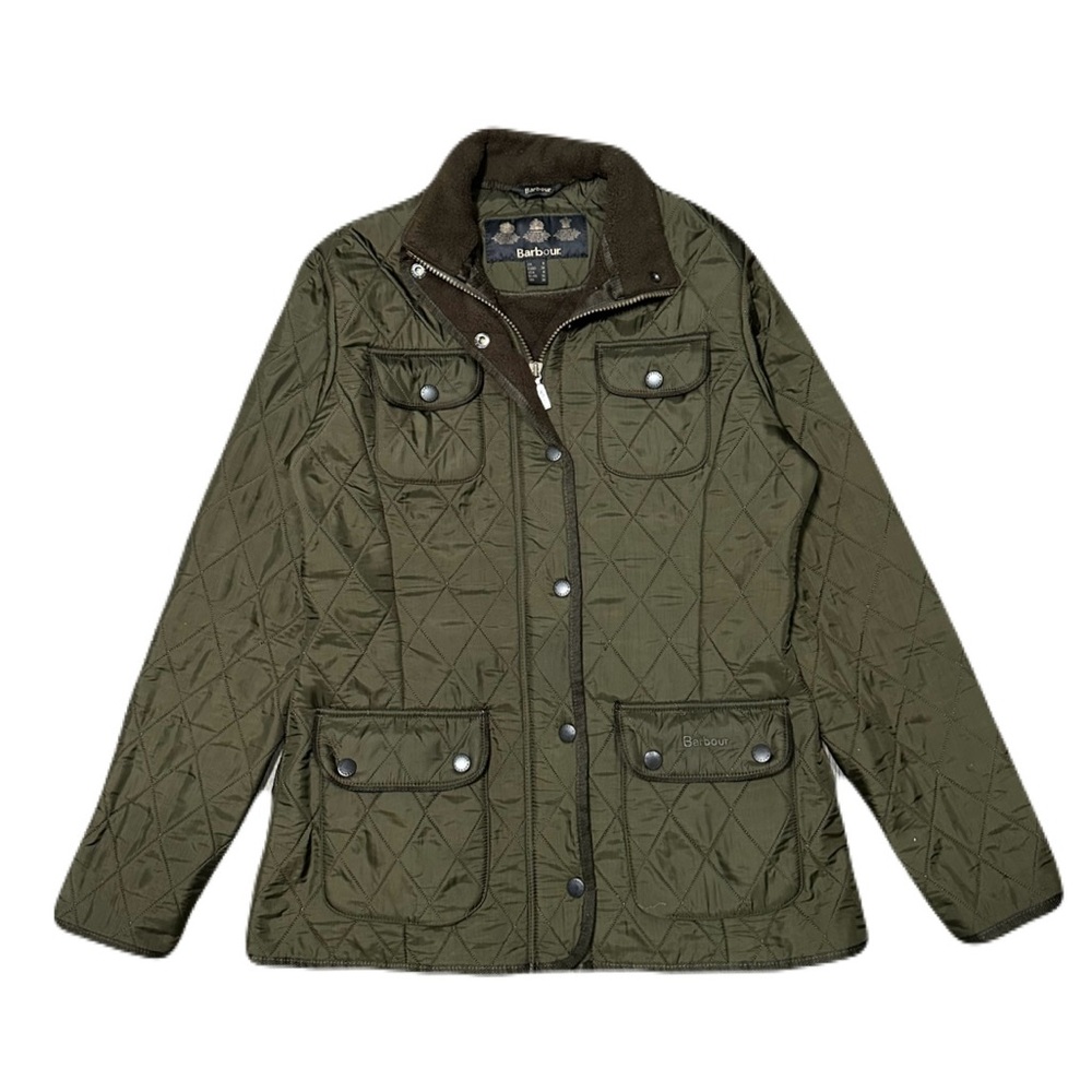 Barbour Olive Utility Jacket